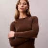 Tricou slim din nailon elastic Tricou slim din nailon elastic