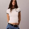 Tricou slim fit cu logo 1989 Tricou slim fit cu logo 1989