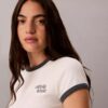 Tricou slim fit cu logo 1989 Tricou slim fit cu logo 1989