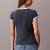 Tricou slim fit cu logo 1989 Tricou slim fit cu logo 1989