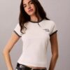 Tricou slim fit cu logo 1989 Tricou slim fit cu logo 1989