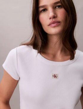 Tricou slim Monologo țesut