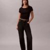Tricou slim Monologo țesut Tricou slim Monologo țesut