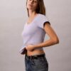 Tricou slim Monologo țesut Tricou slim Monologo țesut