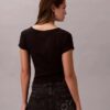 Tricou slim Monologo țesut Tricou slim Monologo țesut