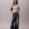 Tricou slim Monologo țesut Tricou slim Monologo țesut
