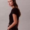 Tricou slim Monologo țesut Tricou slim Monologo țesut