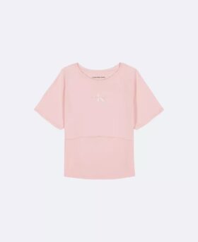 Tricou slim pentru fete Monologo
