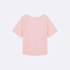 Tricou slim pentru fete Monologo