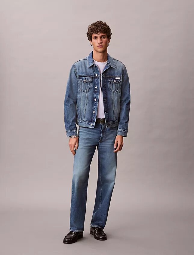 Trucker Jacket clasică de camionagiu Trucker Jacket clasică de camionagiu