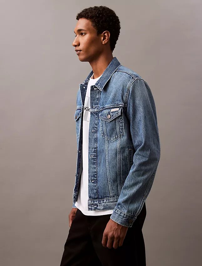 Trucker Jacket clasică de camionagiu Trucker Jacket clasică de camionagiu