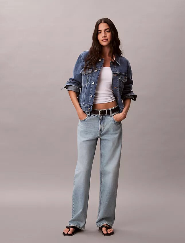 Trucker Jacket clasică de camionagiu Trucker Jacket clasică de camionagiu