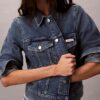 Trucker Jacket clasică de camionagiu Trucker Jacket clasică de camionagiu