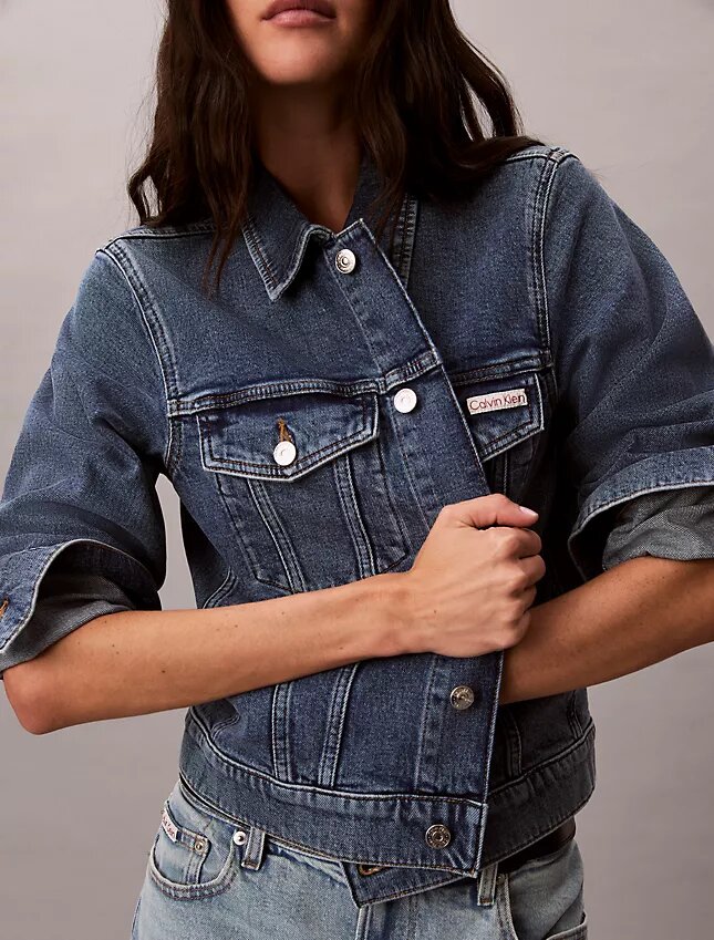 Trucker Jacket clasică de camionagiu Trucker Jacket clasică de camionagiu