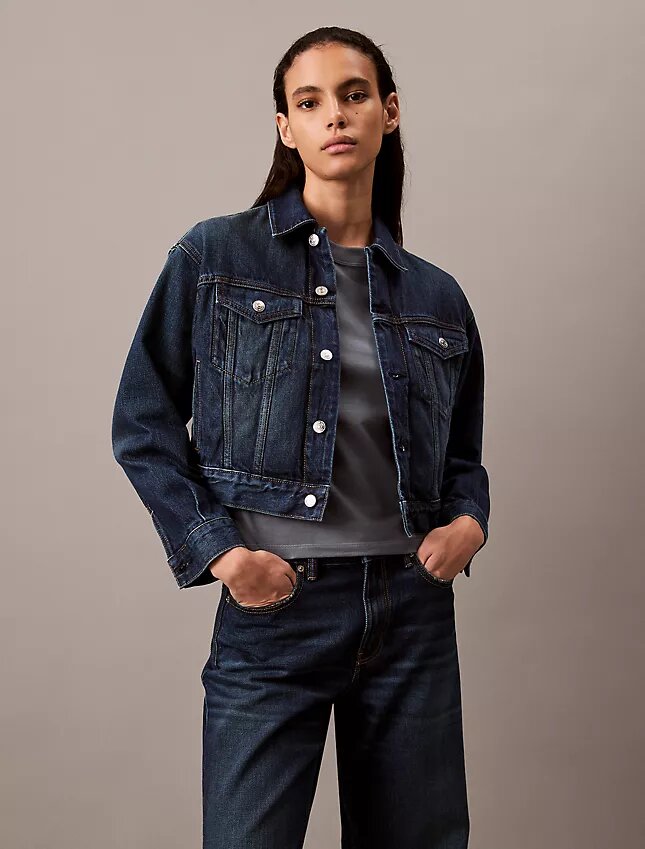 Trucker Jacket din denim din anii ’90 Trucker Jacket din denim din anii ’90
