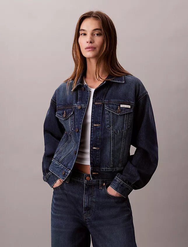 Trucker Jacket din denim din anii ’90 Trucker Jacket din denim din anii ’90