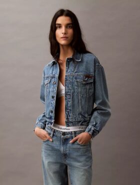 Trucker Jacket din denim din anii ’90