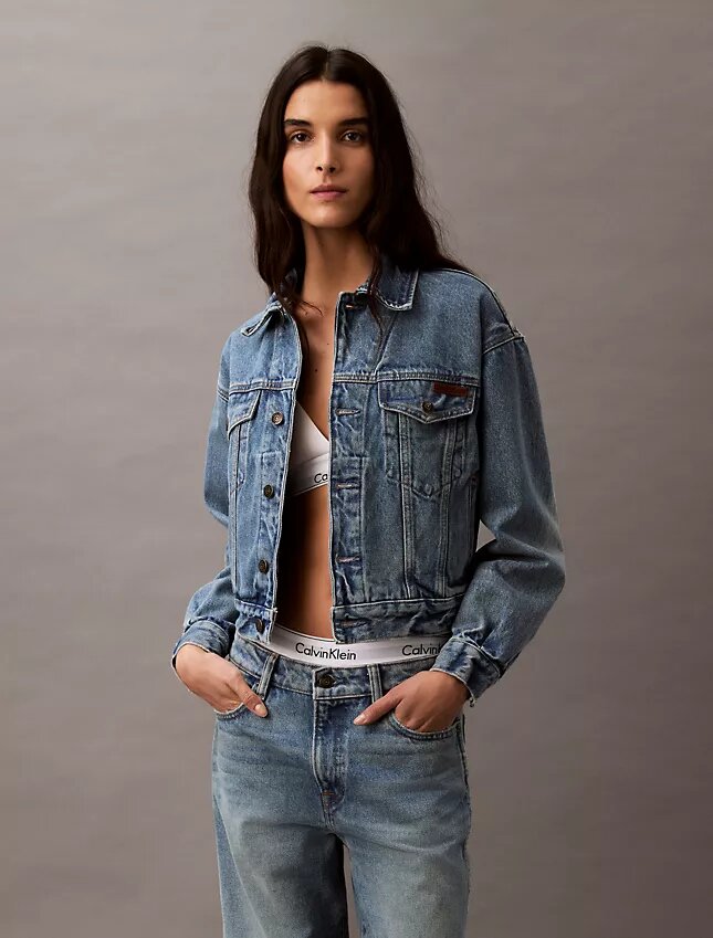 Trucker Jacket din denim din anii ’90 Trucker Jacket din denim din anii ’90