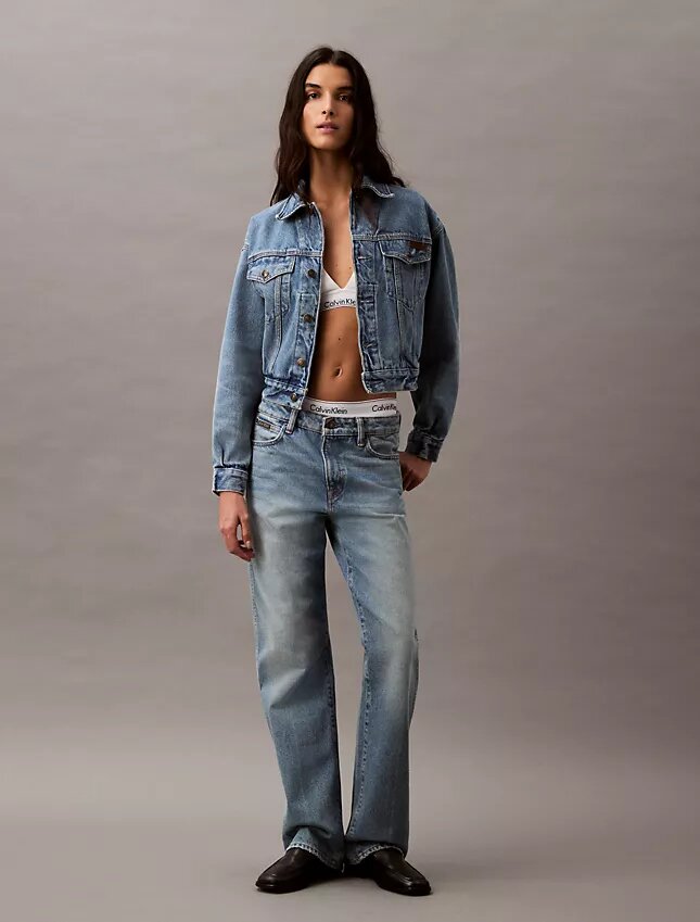 Trucker Jacket din denim din anii ’90 Trucker Jacket din denim din anii ’90
