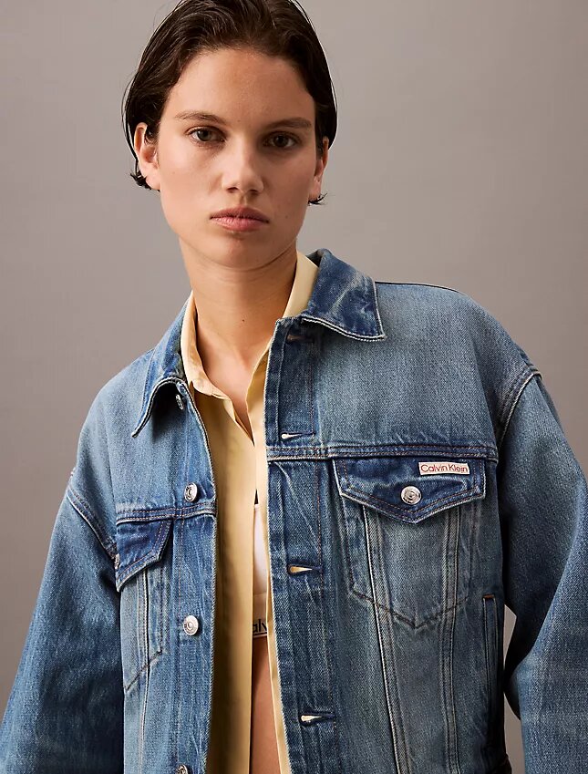 Trucker Jacket din denim din anii ’90 Trucker Jacket din denim din anii ’90