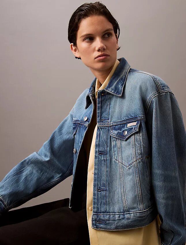 Trucker Jacket din denim din anii ’90 Trucker Jacket din denim din anii ’90