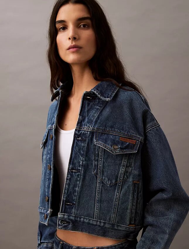 Trucker Jacket din denim din anii ’90 Trucker Jacket din denim din anii ’90