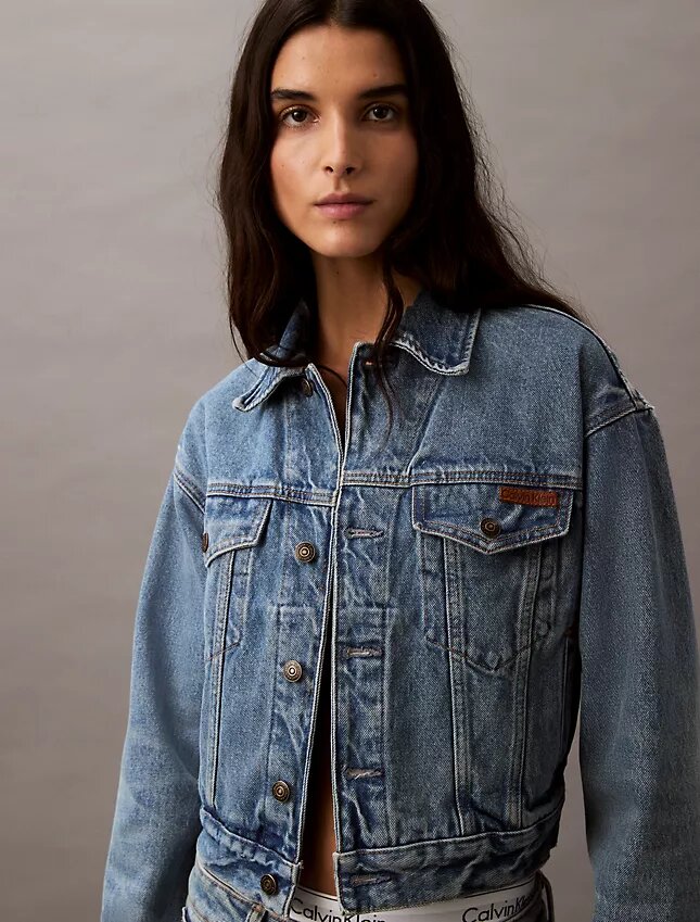 Trucker Jacket din denim din anii ’90 Trucker Jacket din denim din anii ’90