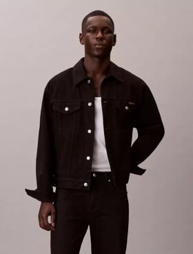 Trucker Jacket din denim în stilul anilor ’90