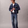 Trucker Jacket din denim în stilul anilor ’90 Trucker Jacket din denim în stilul anilor ’90