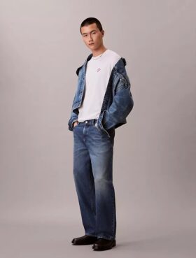 Trucker Jacket din denim în stilul anilor ’90