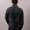 Trucker Jacket din denim în stilul anilor ’90