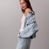 Trucker Jacket relaxată din denim Trucker Jacket relaxată din denim