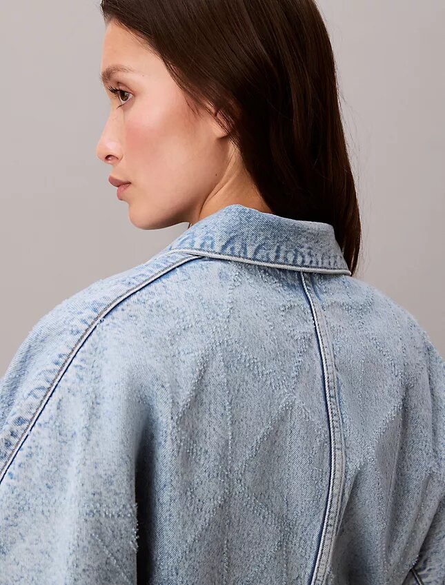 Trucker Jacket relaxată din denim Trucker Jacket relaxată din denim