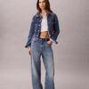 Trucker Jacket scurtă din denim Trucker Jacket scurtă din denim