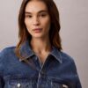 Trucker Jacket scurtă din denim Trucker Jacket scurtă din denim