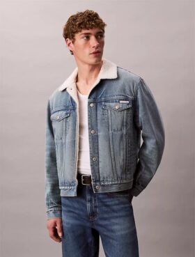 Trucker Jacket Sherpa din anii ’90