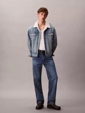 Trucker Jacket Sherpa din anii ’90