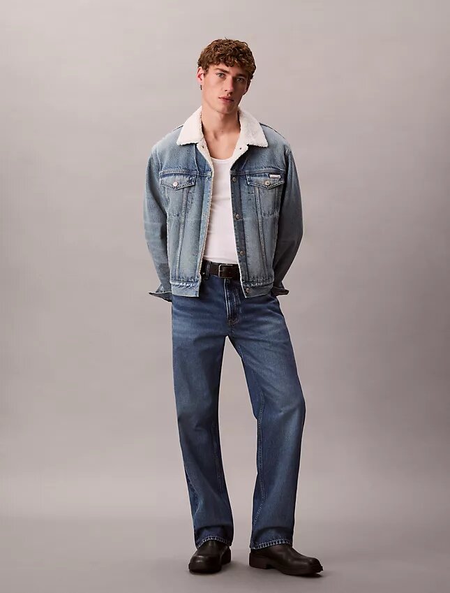 Trucker Jacket Sherpa din anii ’90 Trucker Jacket Sherpa din anii ’90