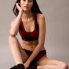 Unlined Bralette din bumbac Modal Icon, fără căptușeală