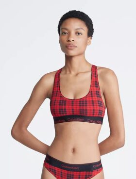 Unlined Bralette Icon din bumbac și Modal pentru sărbători