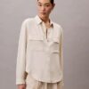Utility Shirt relaxat cu nasturi
